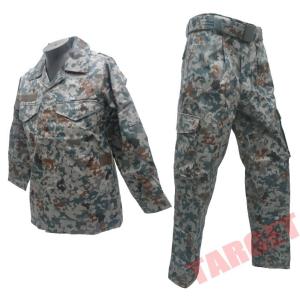 【在庫限り】PX品 航空自衛隊 デジタル迷彩服 TC（EC） 上下ベルトセット オールシーズン用 （戦闘服 作業服 BDU デジ迷彩 ジャケット パンツ）｜targetmilitary