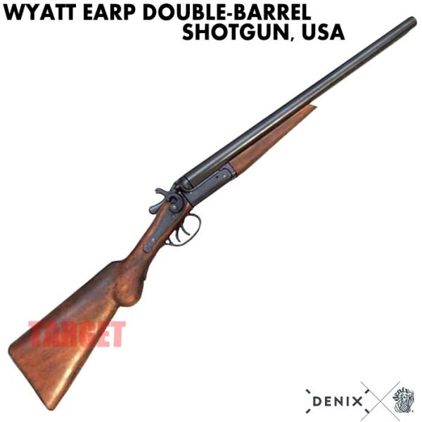 ☆DENIX ワイアットアープ ダブルバレルショットガン アメリカ 1115 (デニックス 西部劇 ...