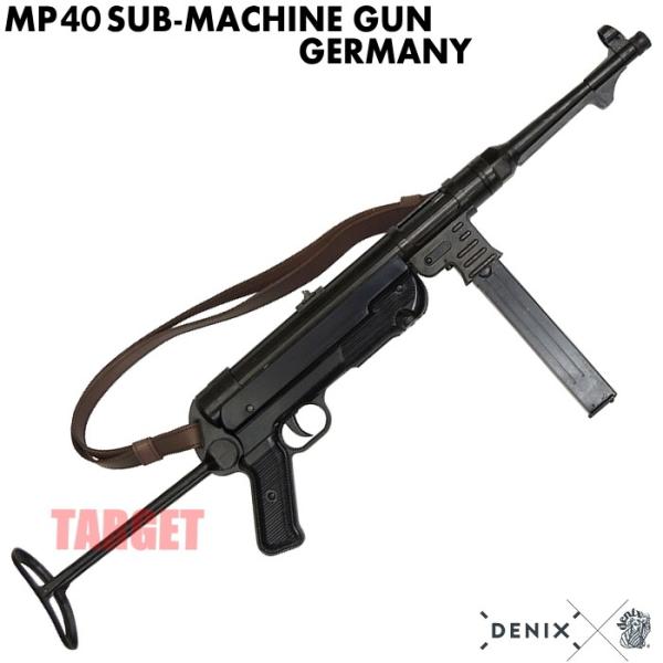 ☆DENIX MP40 革スリング付 ドイツ 1111/C (デニックス シュマイザー サブマシンガ...
