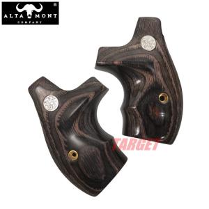 アルタモント S&W Jフレーム用 ラバーグリップ オーバーサイズ ロゴ