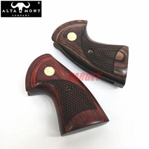タナカ 純正 コルトパイソン用 オーバーサイズ 木製グリップ ➕ウエイト L.A.ホビーショップ / タナカ COLTパイソン対応 ウッドグリップ