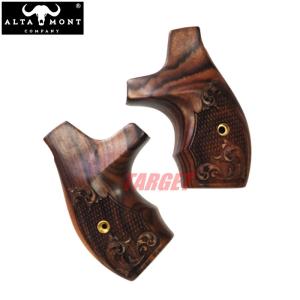 アルタモント S&W Jフレーム用 ラバーグリップ オーバーサイズ ロゴ