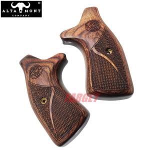 アルタモント S&W Jフレーム用 ラバーグリップ オーバーサイズ ロゴ