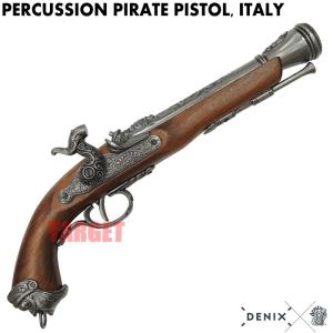 コレクション9丁セット★アンティーク風 装飾ピストル＆ミニ大砲 ☆DENIX フリントロック パイレーツピストル ドクロストック