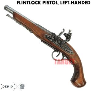 ☆DENIX フリントロック パイレーツピストル 左手用 グレー 1126/G