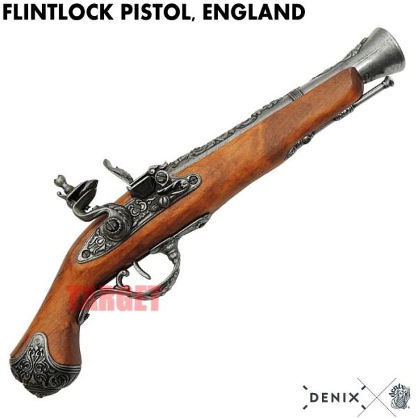 ☆DENIX フリントロック ブランダーバス イギリス グレー 1219/G (デニックス ラッパ銃...