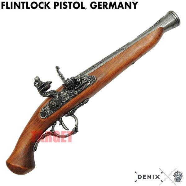 ☆DENIX フリントロックピストル ドイツ グレー 1260/G (デニックス ブランダーバス ラ...