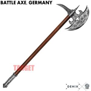 両手斧　バトルアックス　西洋　ヨーロッパ　武具　模造品 ☆DENIX ワルキューレ バトルアックス 614 (デニックス ワルキリア