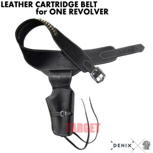 ☆DENIX リボルバー用ガンベルト カートリッジ付 703 (デニックス COLT