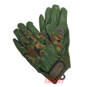 ☆自衛隊 グローブ OD 本革 ポリエステル M/Lサイズ（コンビ手袋