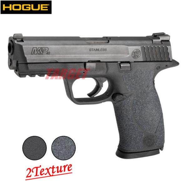 HOGUE S&amp;W M&amp;P 9用 ラプター 貼付式ラップアラウンドグリップ ブラック (WRAPTE...