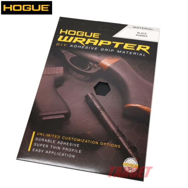 ☆ HOGUE D.I.Y. ラプターラバーシート ブラック 12.7×17.1cm (ホーグ 滑り...