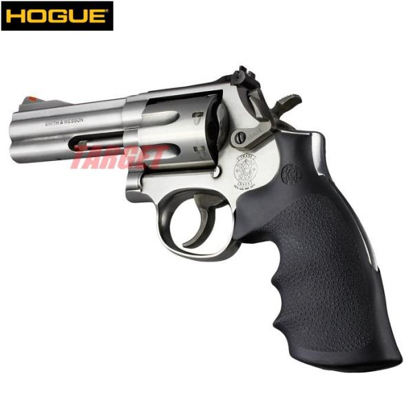 ☆HOGUE S&amp;W Kフレーム/Lフレーム ラウンドバット用 コンバージョン ラバーMONOグリッ...