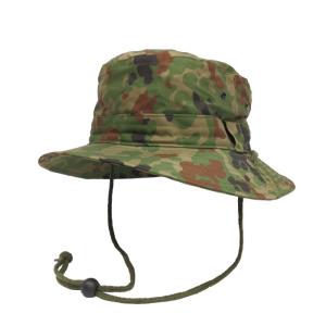 未使用新品　希少陸上自衛隊レンジャー助教帽　ベルクロ付　黒　L寸　56〜60cm 陸上自衛隊 迷彩 レンジャーハット ベルクロ付（帽子 キャップ