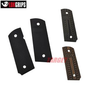 LOKGRIPS 1911フルサイズ用 G10製グリップ Extreme Mg Release
