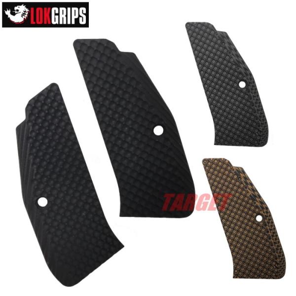 LOKGRIPS CZ75用 G10製グリップ 薄型 THIN Bogies 3カラー (ロックグリ...