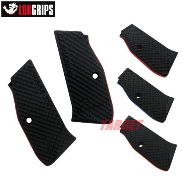 ☆LOK Grips Cz SHADOW-2用 G10製グリップ パームスウェル Bogies CZ...