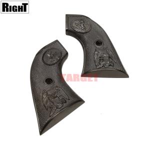 ☆RIGHT イーグルレリーフ メタルグリップ ゴールド 艶有 ガバメント