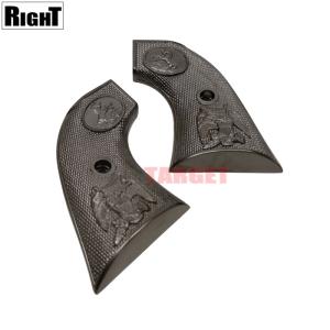 ☆RIGHT イーグルレリーフ メタルグリップ ゴールド 艶有 ガバメント