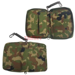 自衛隊 迷彩 二つ折り財布 ファスナータイプ ...の詳細画像2
