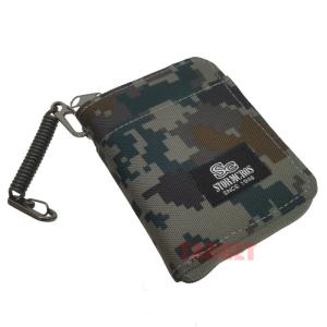 自衛隊 迷彩 二つ折り財布 ファスナータイプ ...の詳細画像3