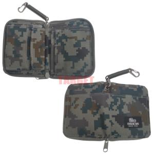 自衛隊 迷彩 二つ折り財布 ファスナータイプ ...の詳細画像4