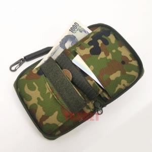 自衛隊 迷彩 二つ折り財布 ファスナータイプ ...の詳細画像5
