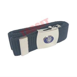 在庫処分セール】GIベルト 航空自衛隊 F-15J 横デザイン 銀/濃紺