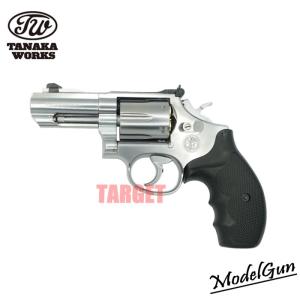 タナカワークス S&W M66 PC F-comp Ver.3 シルバー 3インチ（発火式