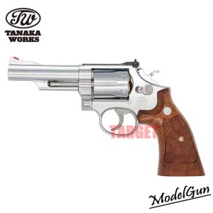 ☆ タナカワークス 発火モデルガン S&W M66 コンバット・マグナム 4インチ スクエアバット ステンレス バージョン3 18歳以上｜targetmilitary