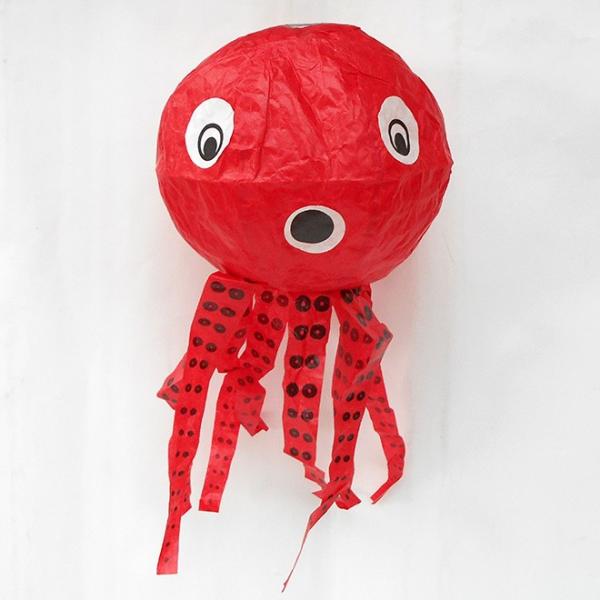 タコの紙風船