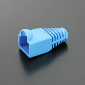 LANケーブル用 RJ45プラグブーツ ノーマル ライトブルー 100個入CBN5-BL-100P TARO'S｜tarosdirect