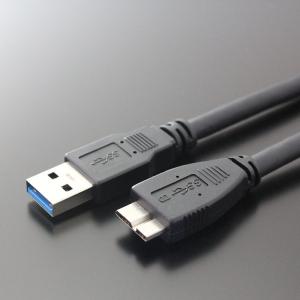 USBケーブル A-マイクロ Bタイプ 1M USB3.0対応 Super Speed 高速データー転送 ブラック CBU30-Micro-1MB 送料無料 TARO'S