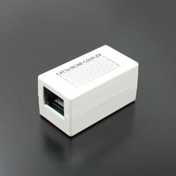 LANケーブル用 RJ45中継/延長アダプタ CAT5E 8極8芯 CLA-5EAD 送料無料 TA...