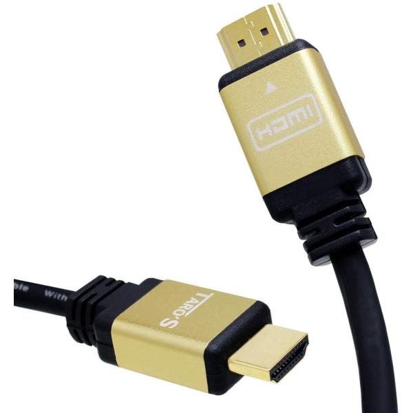 TARO'S 4K対応 HDMIケーブル Premium プレミアム認証 18Gbps 4K2K@6...