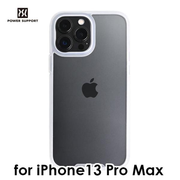 iPhone13 Pro Max ハイブリッドケース パワーサポート エアージャケット Air Ja...