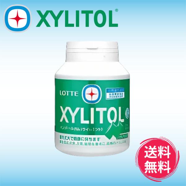 ロッテ キシリトールガム ライムミント お徳用メガサイズ 290ｇ / ガム ボトル 糖質 ケース ...