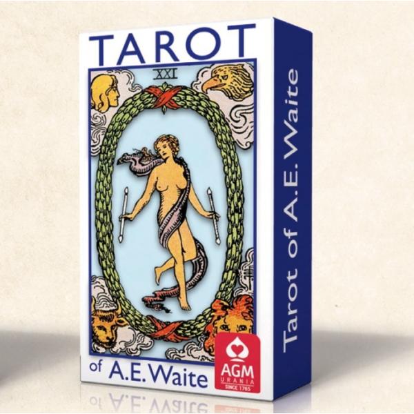 【正規品・直輸入】 タロットカード　ライダー　ミニ　アーサー　エドワード版　 裏面：薔薇十字　AGM...