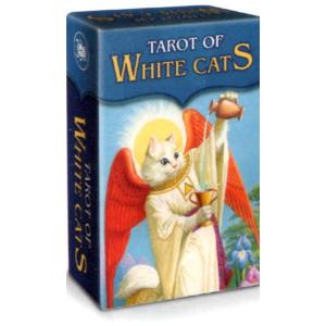 【正規品・直輸入】 タロットカード ミニ ホワイト キャッツ タロット｜tarot