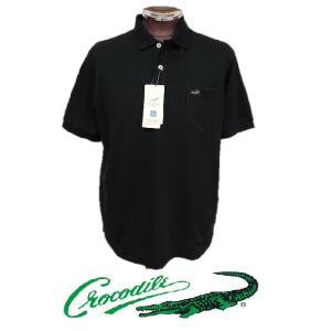 未使用　クロコダイル　ポロシャツ　M  父の日 Crocodile（クロコダイル） 父の日 ギフト ポロシャツ 半袖 チェック