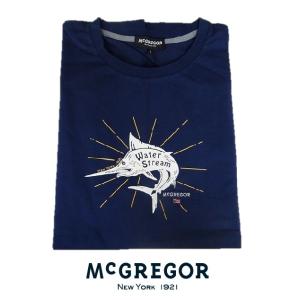 マクレガー（McGREGOR）・カジキプリント半袖Ｔシャツ　マクレガーメンズ