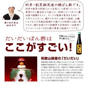 ぽん酢 無添加 橙ぽん酢5本セット 300ml...の詳細画像2