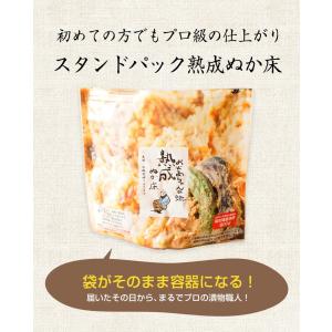 ぬか床 容器 ぬか床スタンドパック 樽の味 漬...の詳細画像2