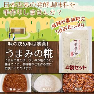 『うまみの糀　4袋セット』 麹 米糀 米麹 米こうじ 昆布