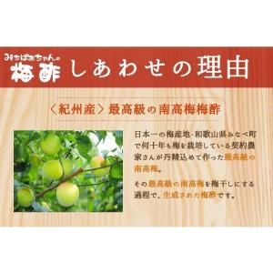『みちばあちゃんの梅酢 うめ〜ず 350ml×...の詳細画像5