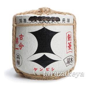 【2個】使用済み樽酒の樽　2斗上げ底、4斗上げ底 樽酒 4斗樽 中身2斗（36L）上げ底 鏡開きに 本格日本酒「来福」の菰樽