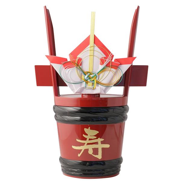 祝樽来福 角樽 つのだる 1.8L 結納 婚礼 御祝 柳樽 祝賀会 新築上棟祝 開店祝 御歳暮 御年...