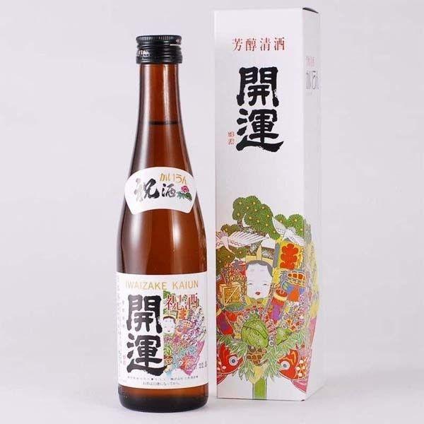 祝酒 開運 300ml 1箱30本入り 日本酒 ギフト酒 御中元 御歳暮 土井酒造 お取り寄せ商品