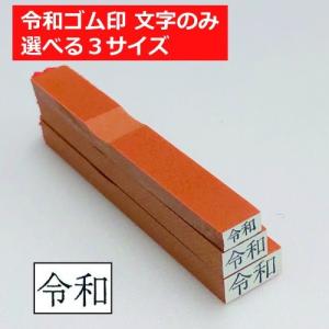 令和 新元号 訂正用 ゴム印 スタンプ 選べる3サイズ メール便可