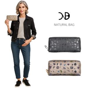 NATURAL BAG ナチュラルバック NBランダム 長財布 7122 L字ファスナー